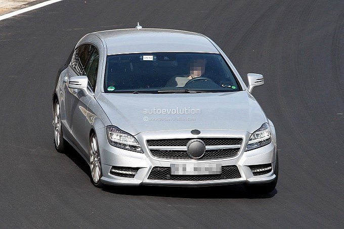 Mercedes CLS 2013 был замечен на Nurburgring